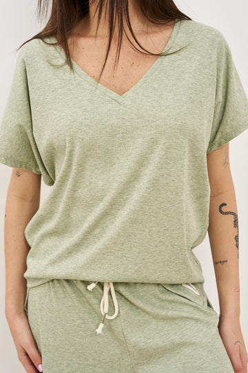 חליפת וי ריב מלאנז