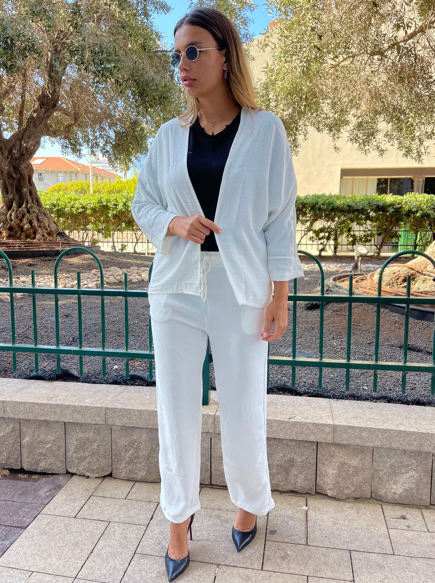 חליפת עליונית פשתן