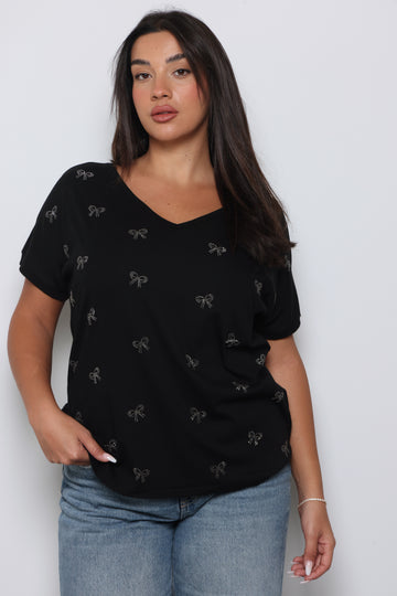 טוניקת פפיונים פלאס