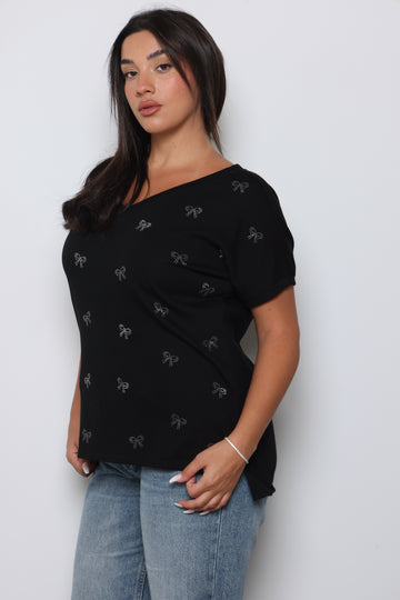 טוניקת פפיונים פלאס