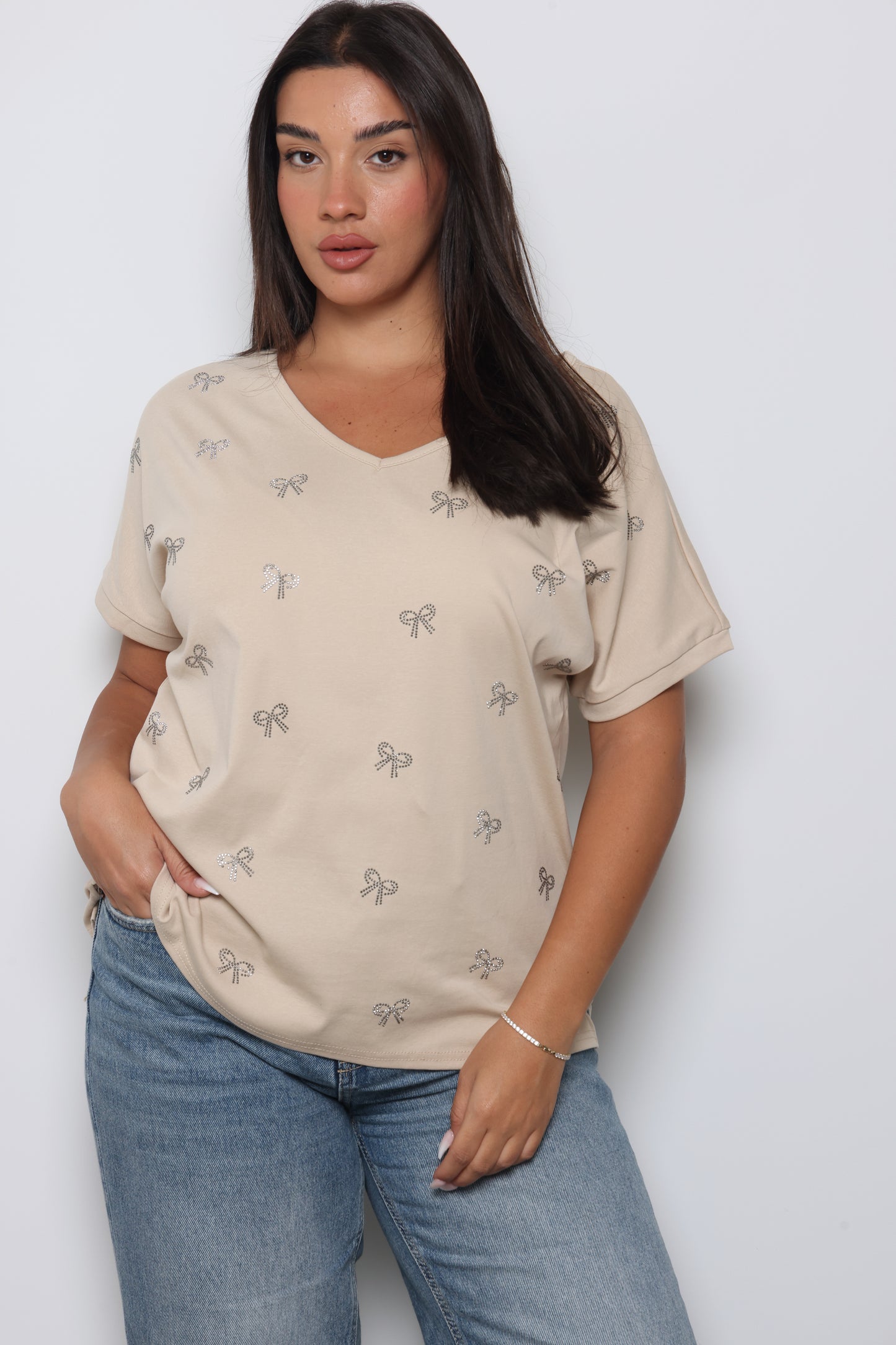 טוניקת פפיונים פלאס