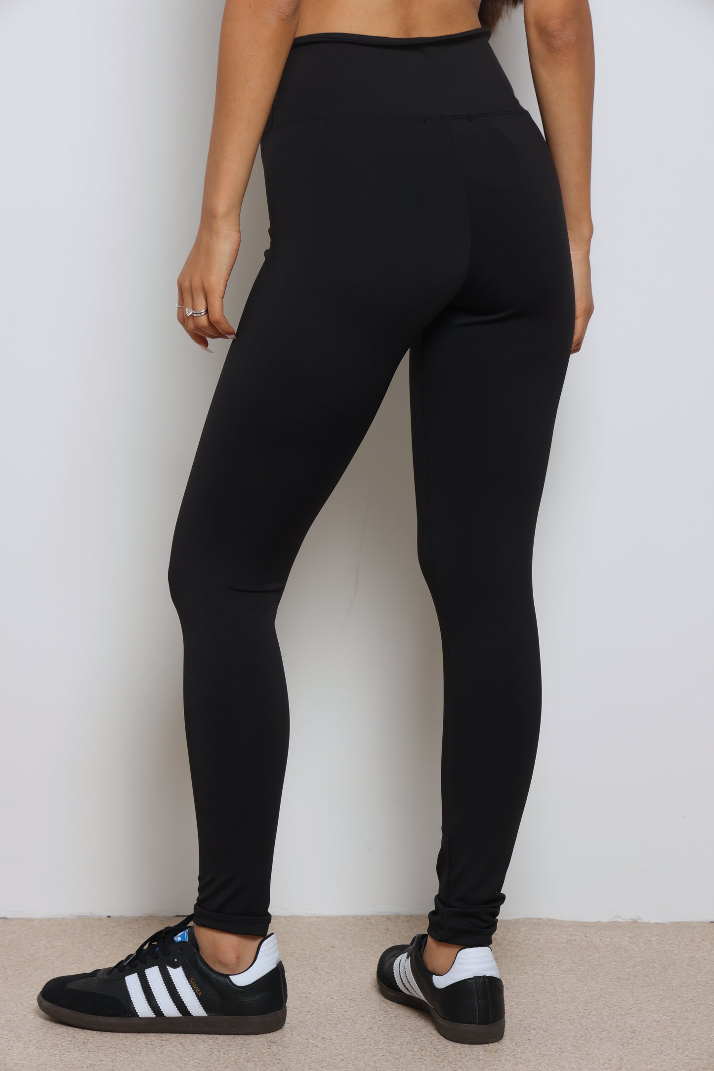 טייץ ספורט פוליאמיד | שחור