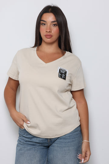 חולצת וי DESIGNER