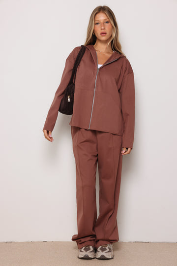 חליפת קפוצ'ון רוכסן ג'רסי