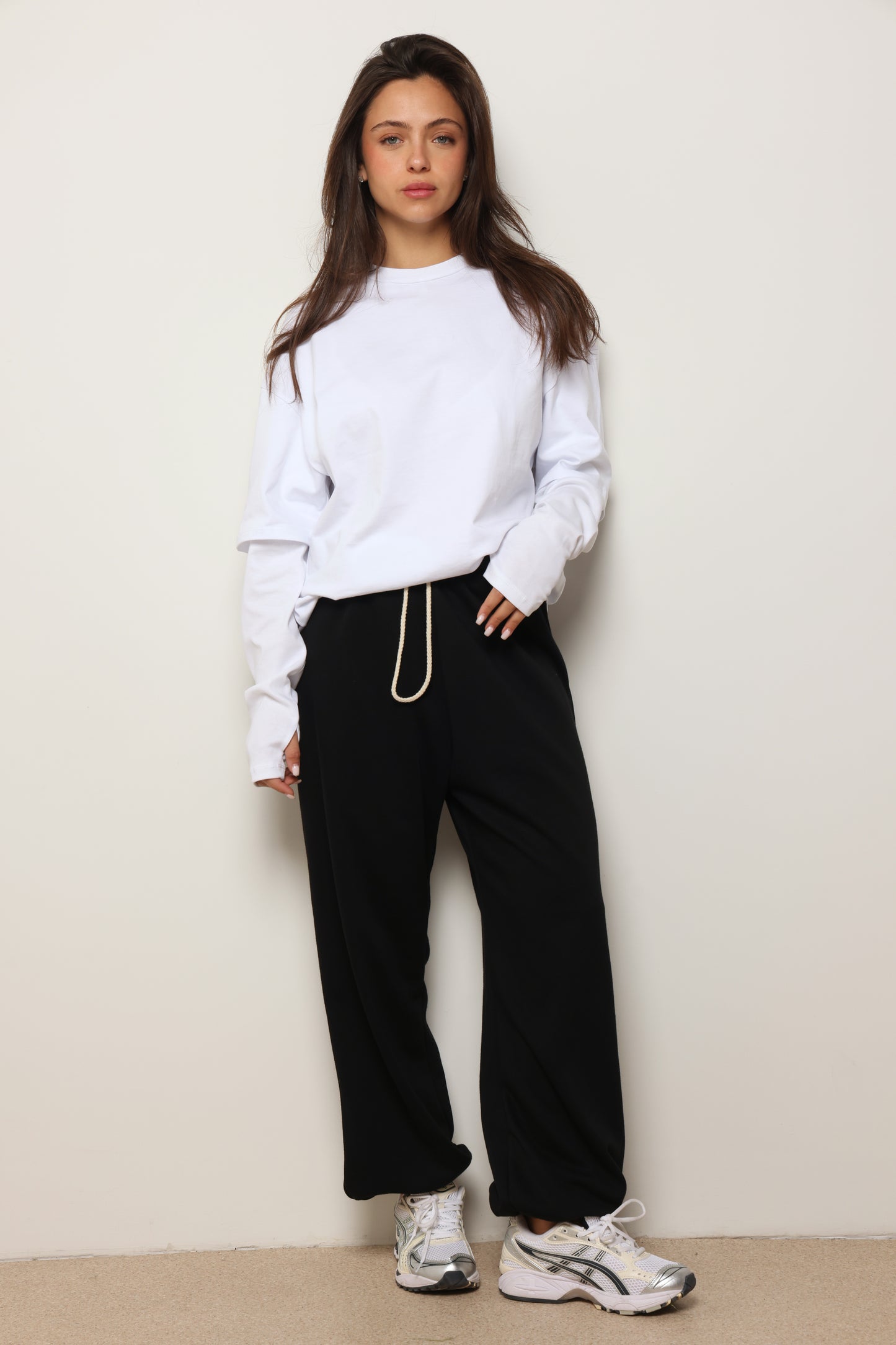 מכנסי אדלין גומי