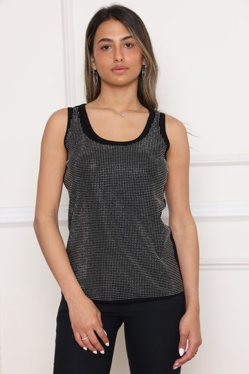 גופיית ערב פרונט אבנים