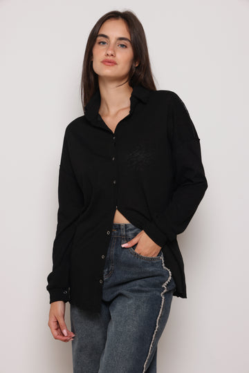 חולצה מכופתרת פלאם