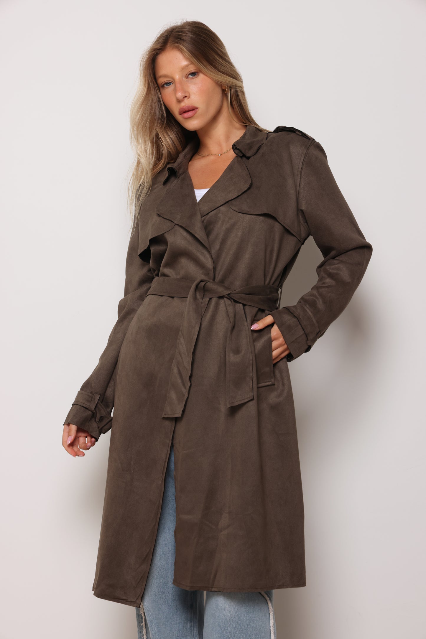 מעיל טרנץ' אודרי