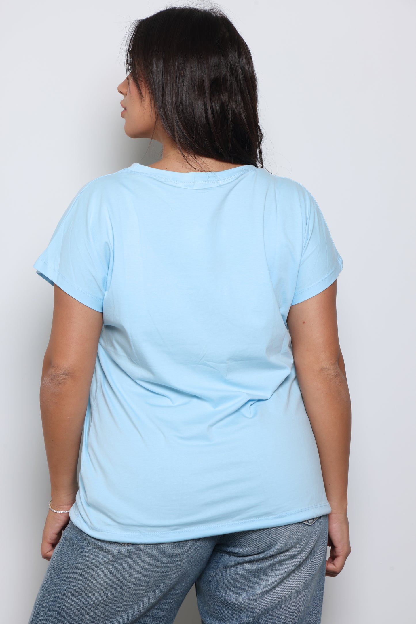 חולצת LOVE פרח