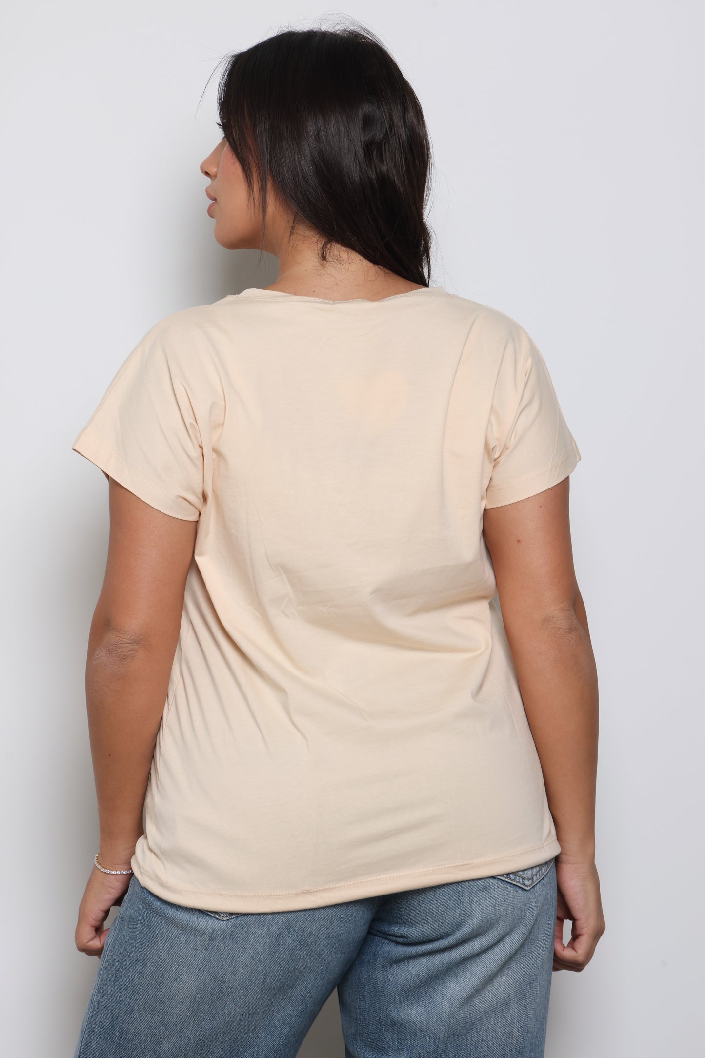 חולצת LOVE פרח