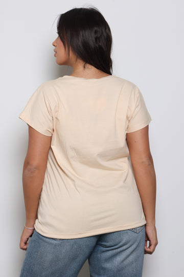 חולצת LOVE פרח