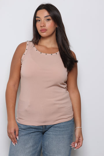 גופיה בשילוב ניטים