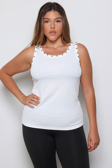 גופיה בשילוב ניטים