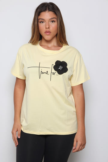 טוניקת פלאס פא'ץ פרח