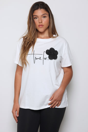 טוניקת פלאס פא'ץ פרח