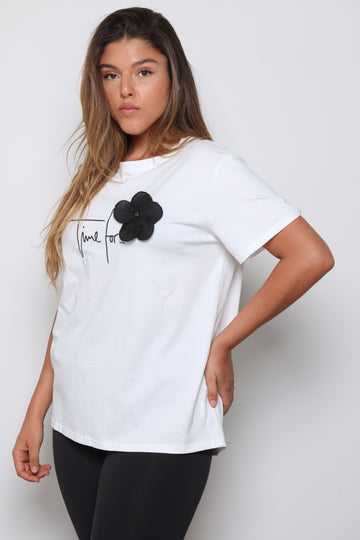 טוניקת פלאס פא'ץ פרח