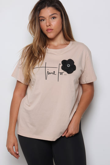 טוניקת פלאס פא'ץ פרח