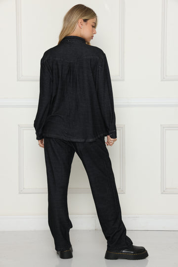 חליפת ג'ינס אנדי שחור