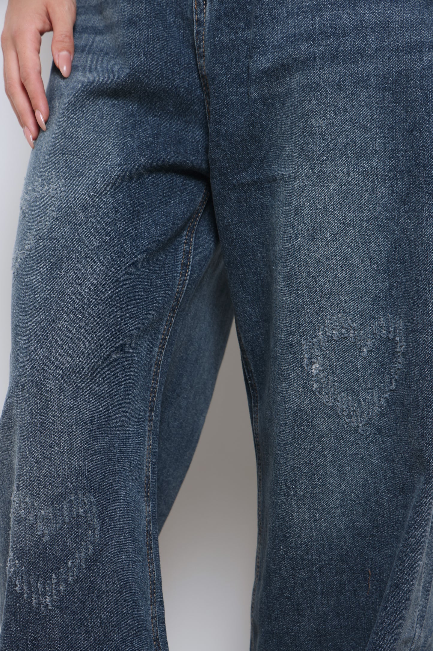 ג'ינס רוקו כחול כהה