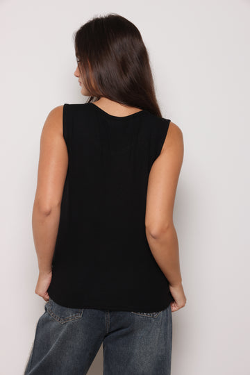 גופיית סריג יהלומים