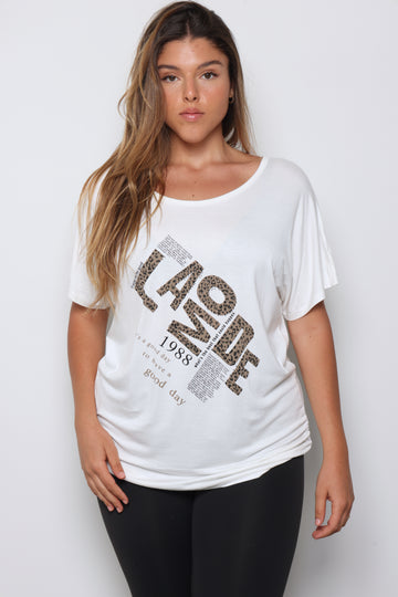 טוניקת פלאס LAMODE