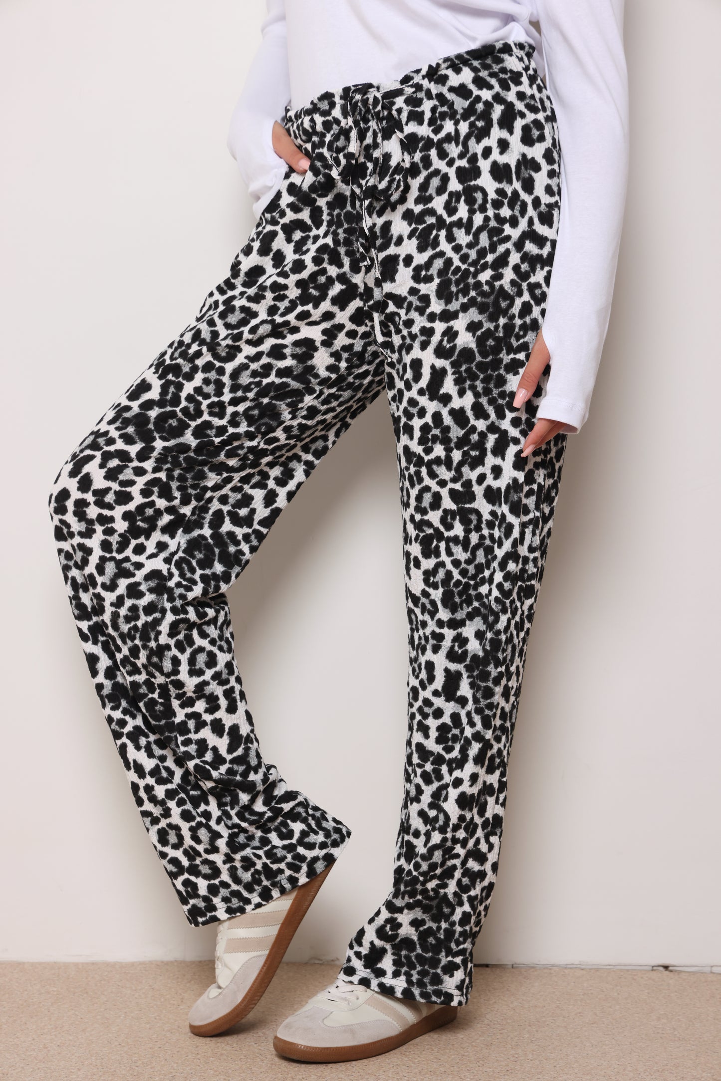 מכנסי סיינה מנומרים