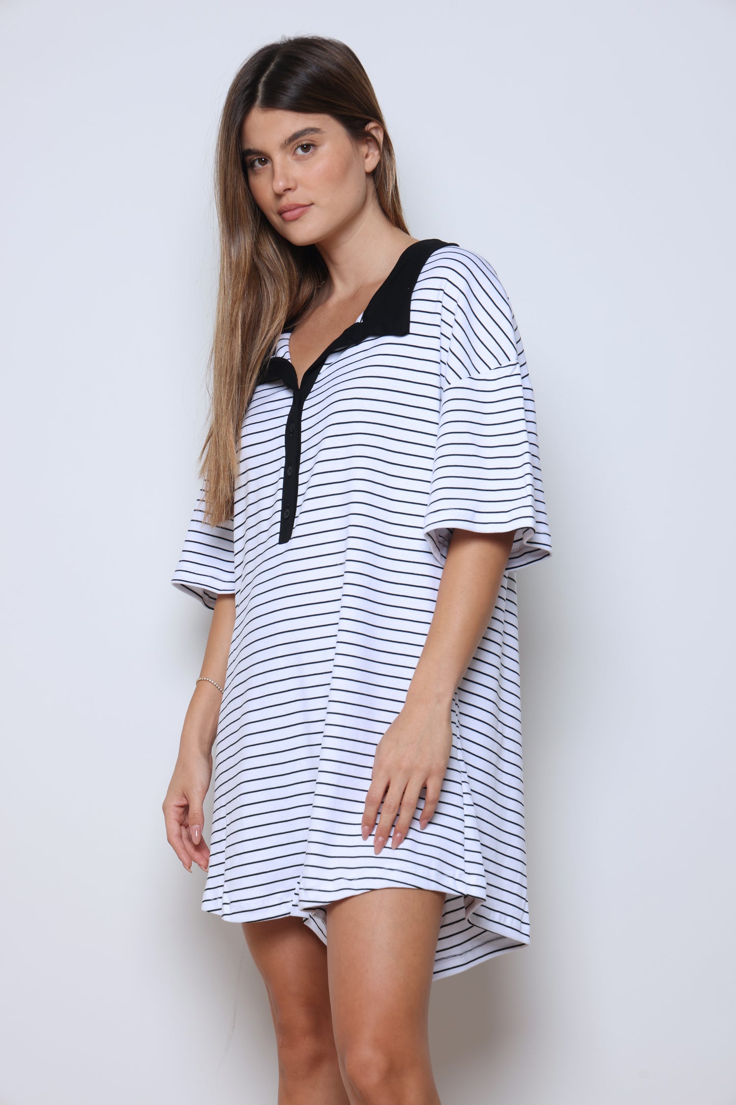 אוברול דיאנה אוברסייז פסים