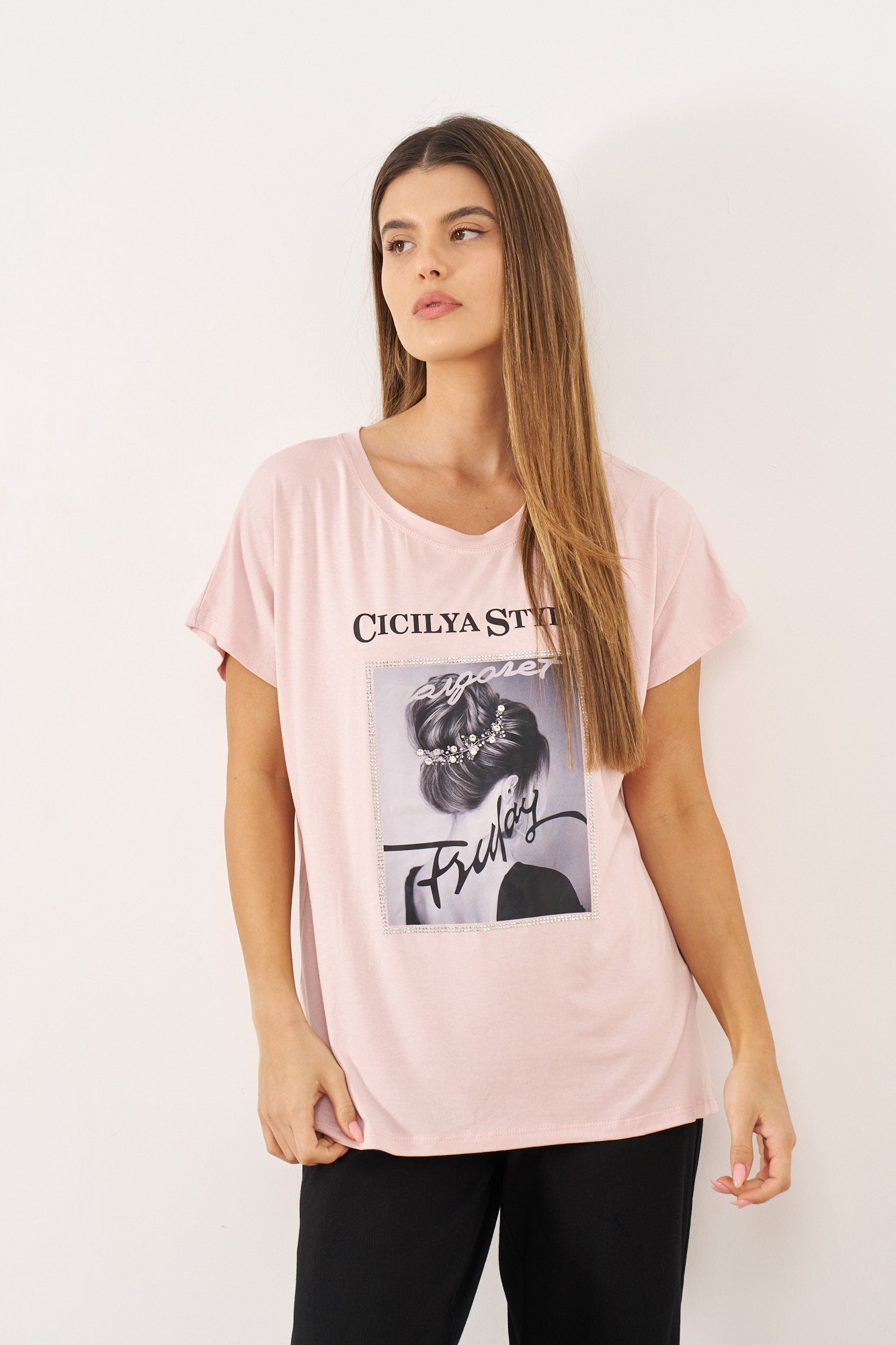 חולצת דפוס STYLE