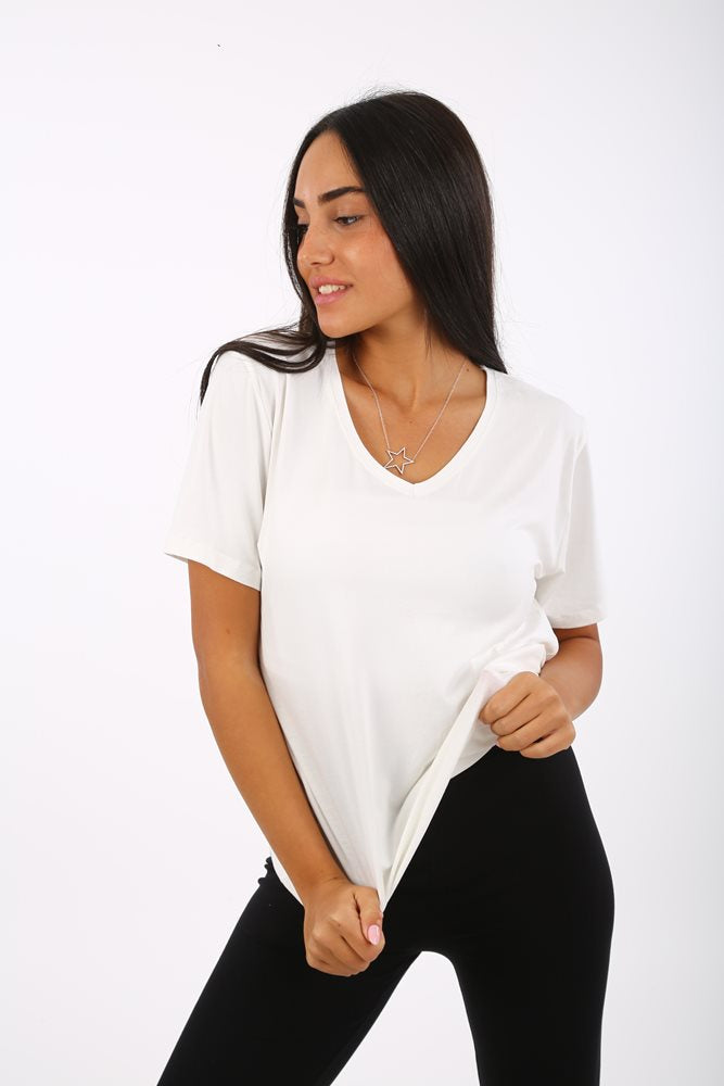 חולצת BASIC וי