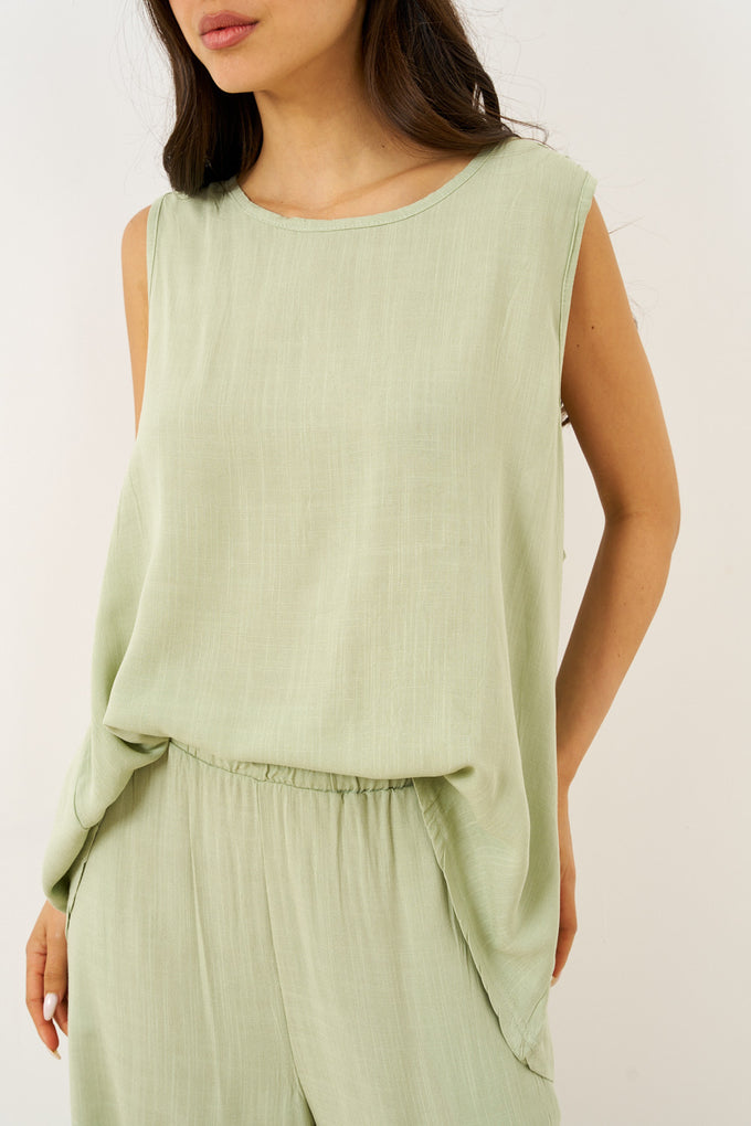 חליפת גל פשתן תחרה