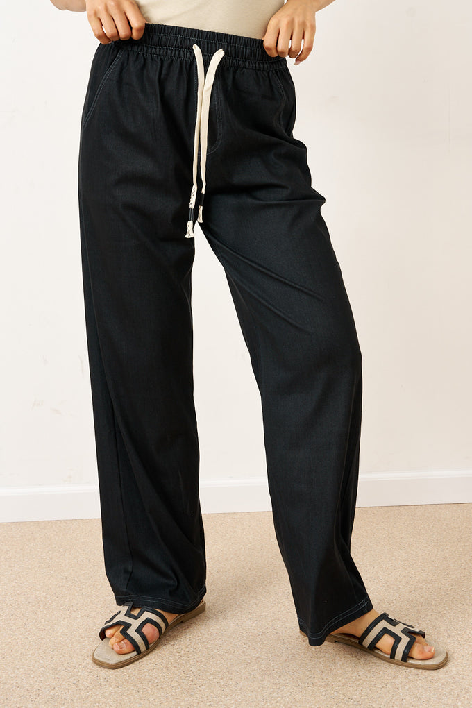 מכנסי פייזלי מתרחבים