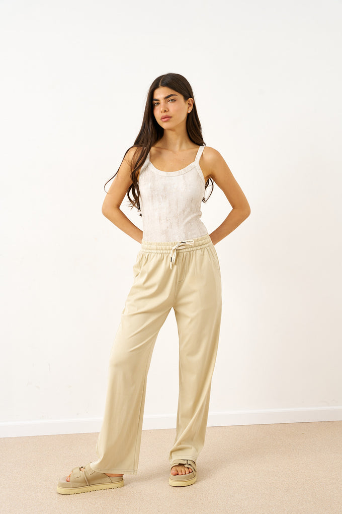 מכנסי פייזלי מתרחבים