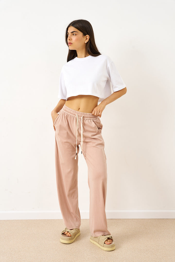 מכנסי פייזלי מתרחבים