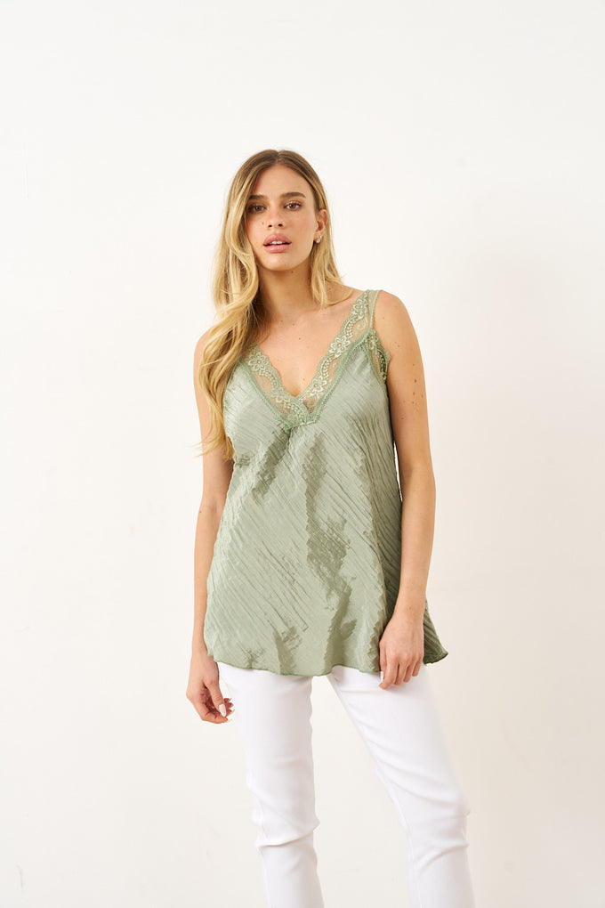 גופיית רומי תחרה