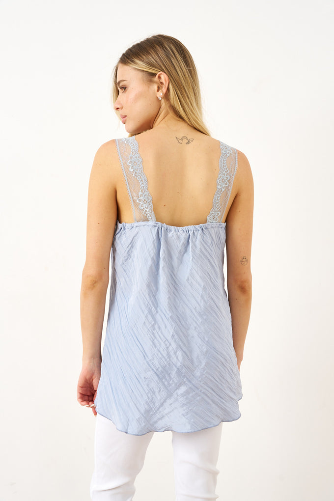 גופיית רומי תחרה