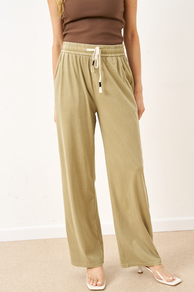 מכנסי פייזלי מתרחבים