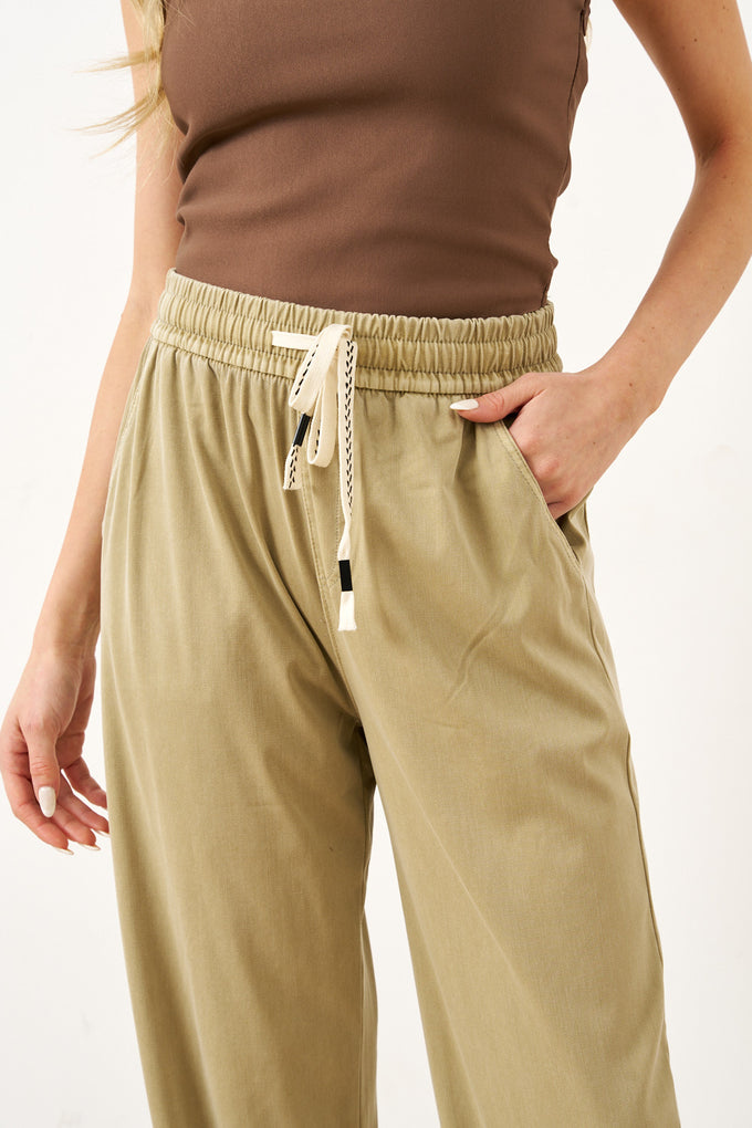 מכנסי פייזלי מתרחבים