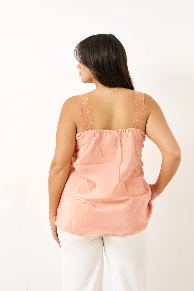 גופיית רומי תחרה