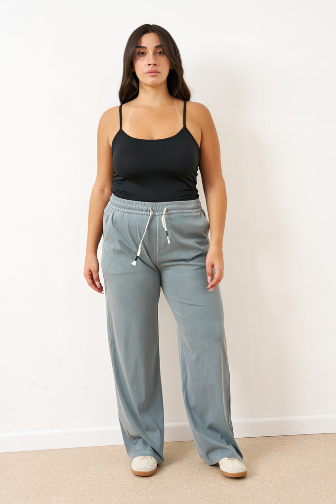 מכנסי פייזלי מתרחבים