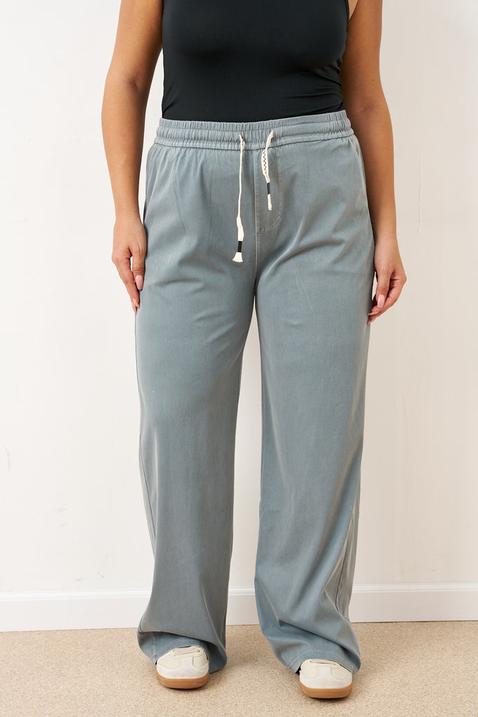 מכנסי פייזלי מתרחבים