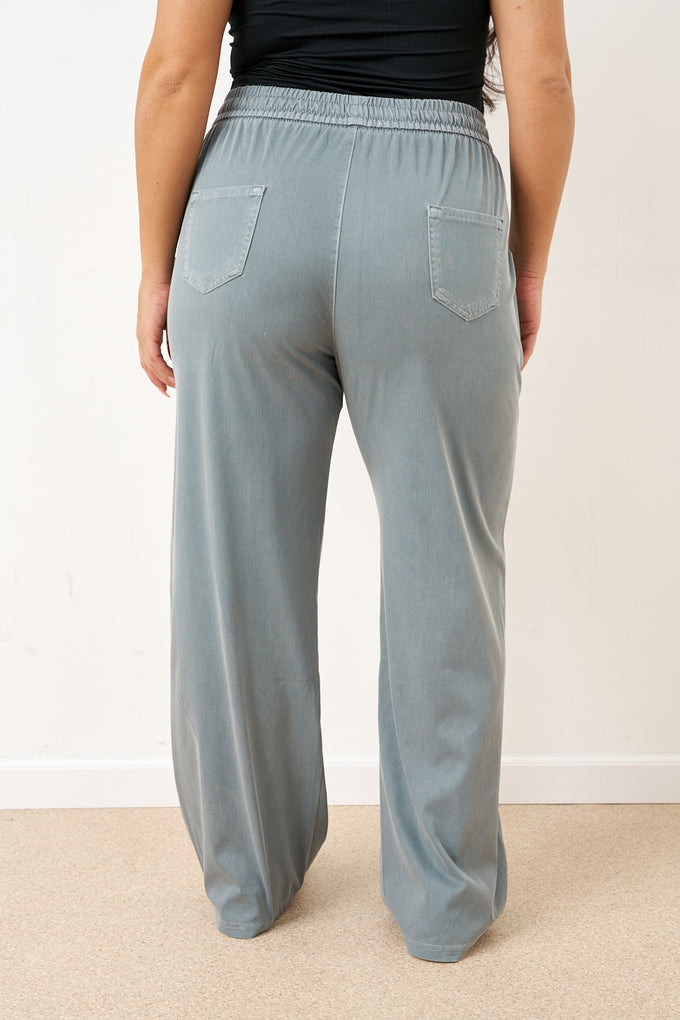 מכנסי פייזלי מתרחבים