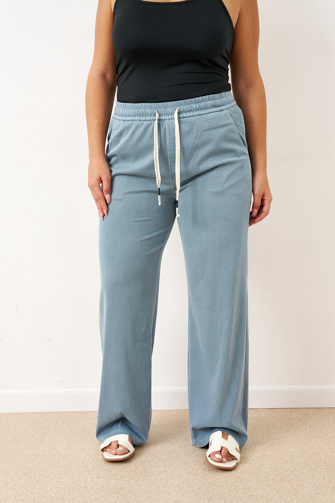 מכנסי פייזלי מתרחבים