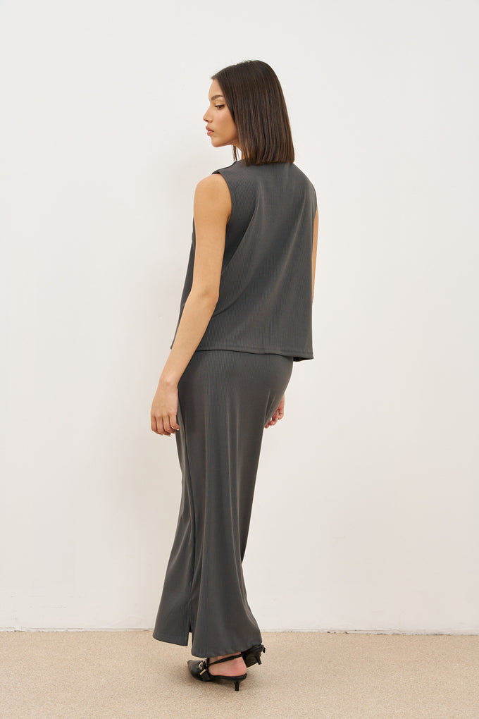 חליפת חצאית ריב קשירות