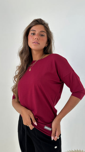 טוניקה מבד סימפוניה בשילוב פ'ץ