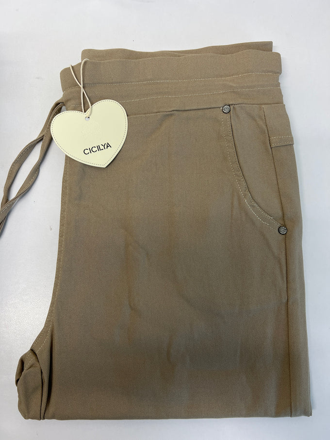 מכנסי דריל שרוך