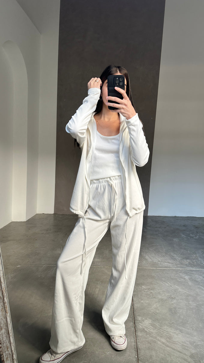 חליפת 3 חלקים בד עננים