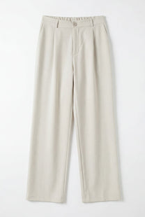 מכנסי אלגנט אריג מלאנז׳