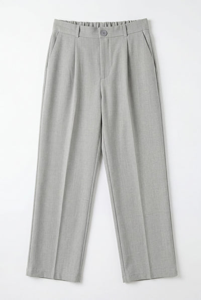 מכנסי אלגנט אריג מלאנז׳