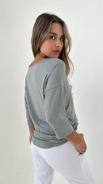 טוניקה מבד סימפוניה בשילוב פ'ץ