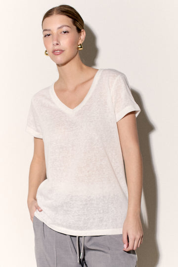 חולצת וי סלאב מוס